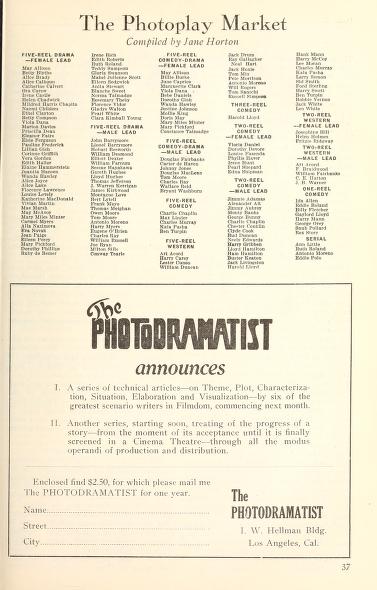 Thumbnail image of a page from The Photodramatist