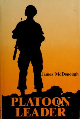 Cover of: Platoon leader by James R. McDonough