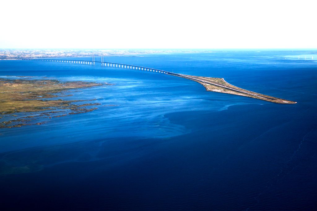 Ponte de Oresund, a ponte que mergulha no oceano