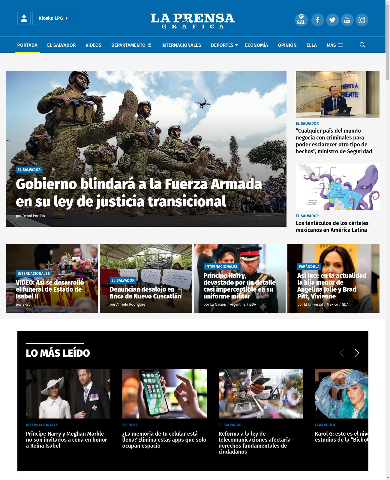 Prensa Grafica at 2022-09-19 11:36:45-06:00 local time