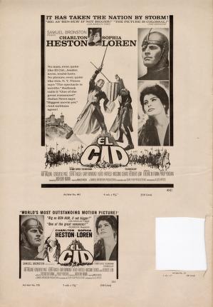 Thumbnail image of a page from El Cid (Allied Artists)