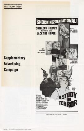 Thumbnail image of a page from A Study in Terror (Columbia Pictures)