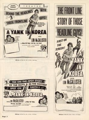 Thumbnail image of a page from A Yank in Korea (Columbia Pictures)