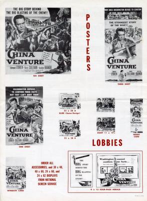 Thumbnail image of a page from China Venture (Columbia Pictures)