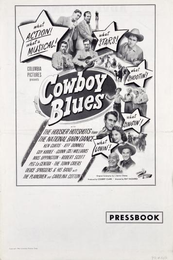 Cowboy Blues (Columbia Pictures Pressbook, 1946)