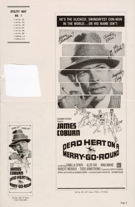 Thumbnail image of a page from Dead Heat on a Merry-Go-Round (Columbia Pictures)