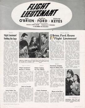 Thumbnail image of a page from Flight Lieutenant (Columbia Pictures)