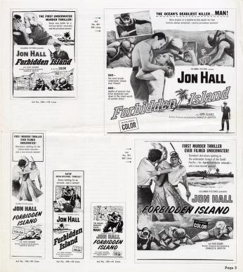 Thumbnail image of a page from Forbidden Island (Columbia Pictures)