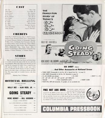 Thumbnail image of a page from Going Steady (Columbia Pictures)