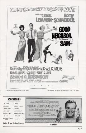 Thumbnail image of a page from Good Neighbor Sam (Columbia Pictures)