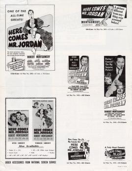 Thumbnail image of a page from Here Comes Mr Jordan (Columbia Pictures)