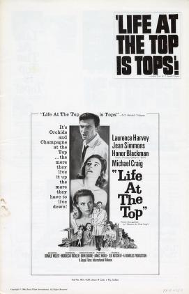 Thumbnail image of a page from Life at the Top (Columbia Pictures)