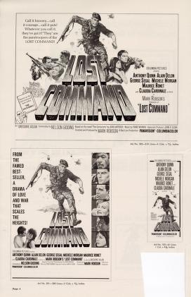 Thumbnail image of a page from Lost Command (Columbia Pictures)