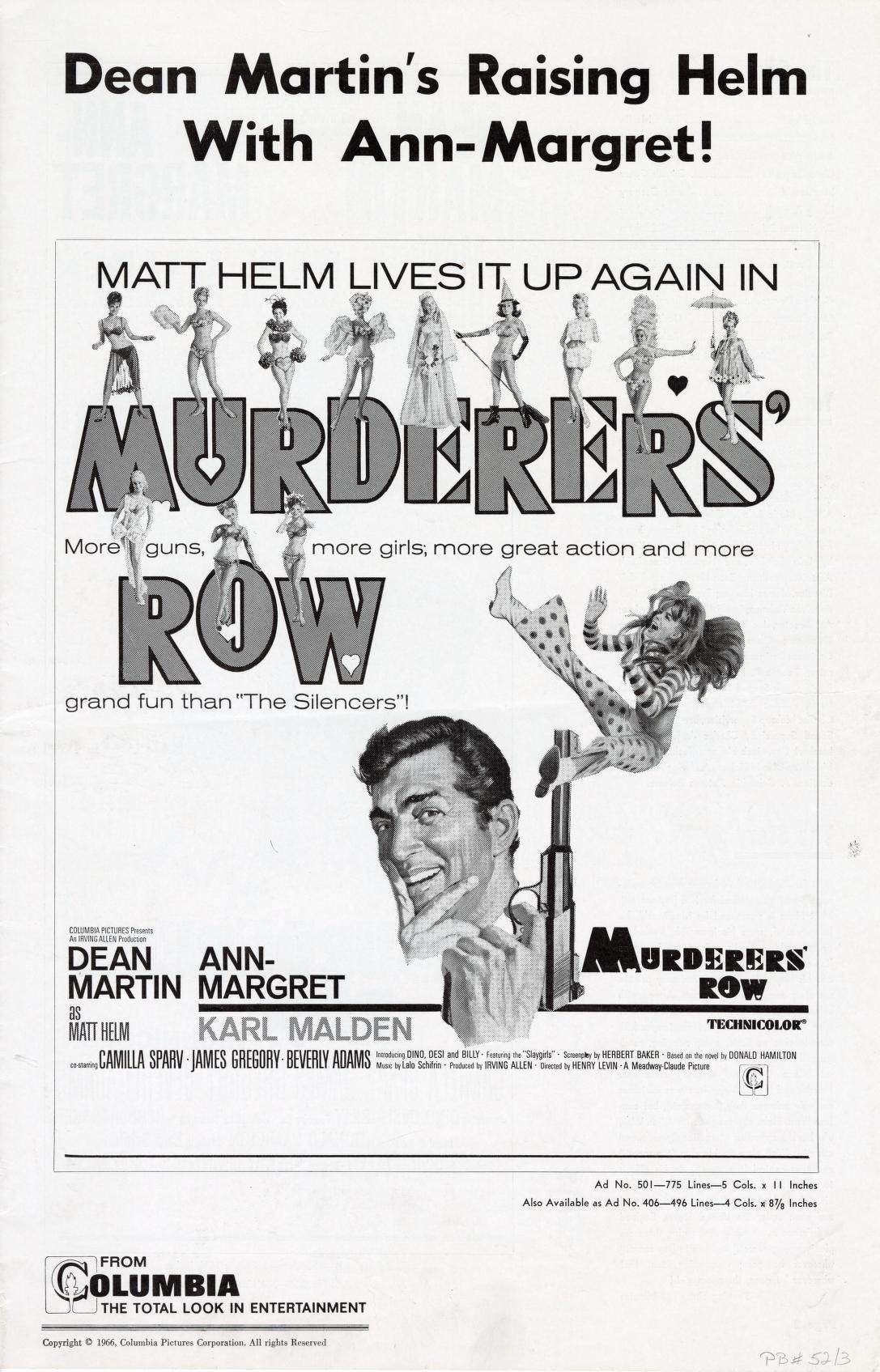 Murderers' Row (Columbia Pictures)