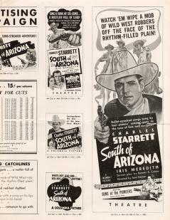Thumbnail image of a page from South of Arizona (Columbia Pictures)