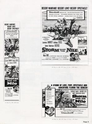 Thumbnail image of a page from Storm Over the Nile (Columbia Pictures)