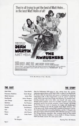 Thumbnail image of a page from The Ambushers (Columbia Pictures)