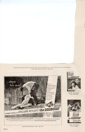 Thumbnail image of a page from The Collector (Columbia Pictures)