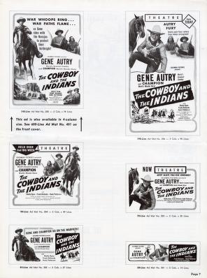 Thumbnail image of a page from The Cowboy and the Indians (Columbia Pictures)