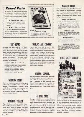 Thumbnail image of a page from The Doolins of Oklahoma (Columbia Pictures)