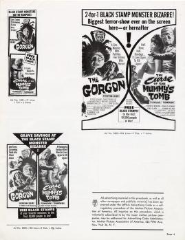 Thumbnail image of a page from The Gorgon (Columbia Pictures)