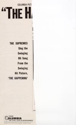 The Happening (Columbia Pictures Pressbook, 1967)