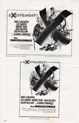 Thumbnail image of a page from The Professionals (Columbia Pictures)