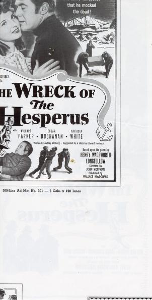 Thumbnail image of a page from The Wreck of the Hesperus (Columbia Pictures)