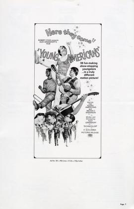 Thumbnail image of a page from Young Americans (Columbia Pictures)