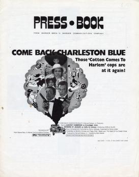 Pressbook for Come Back Charleston Blue  (1972)