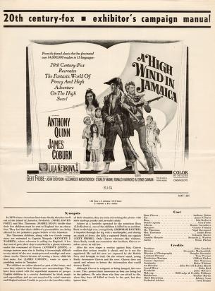 Thumbnail image of a page from A High Wind in Jamaica (20th Century Fox)