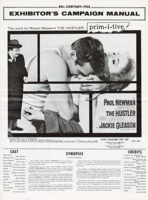 Thumbnail image of a page from The Hustler (20th Century Fox)