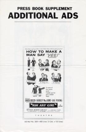 Thumbnail image of a page from Ask Any Girl (MGM)