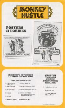 Thumbnail image of a page from Monkey Hustle (American International Pictures)