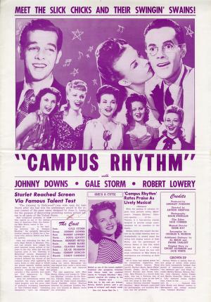 Pressbook for Campus Rhythm  (1943)