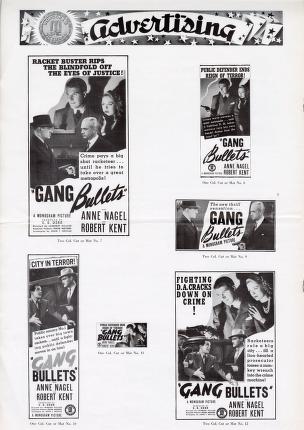 Thumbnail image of a page from Gang Bullets (Monogram)