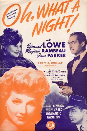 Pressbook for Oh, What a Night!  (1944)