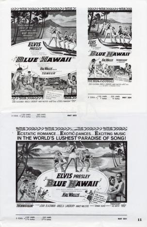 Thumbnail image of a page from Blue Hawaii (Paramount Pictures)