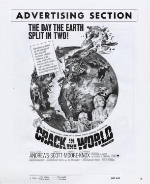 Thumbnail image of a page from Crack in the World (Paramount Pictures)