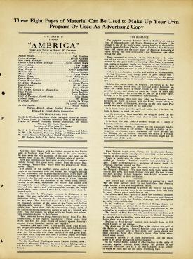 Thumbnail image of a page from America (United Artists)