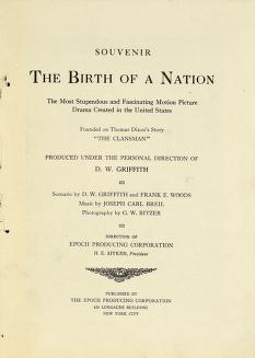 Thumbnail image of a page from The Birth of a Nation (United Artists)