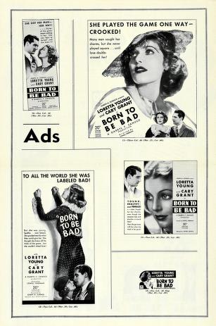 Thumbnail image of a page from Born to be Bad (United Artists)
