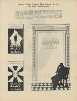 Thumbnail image of a page from Disraeli (United Artists)