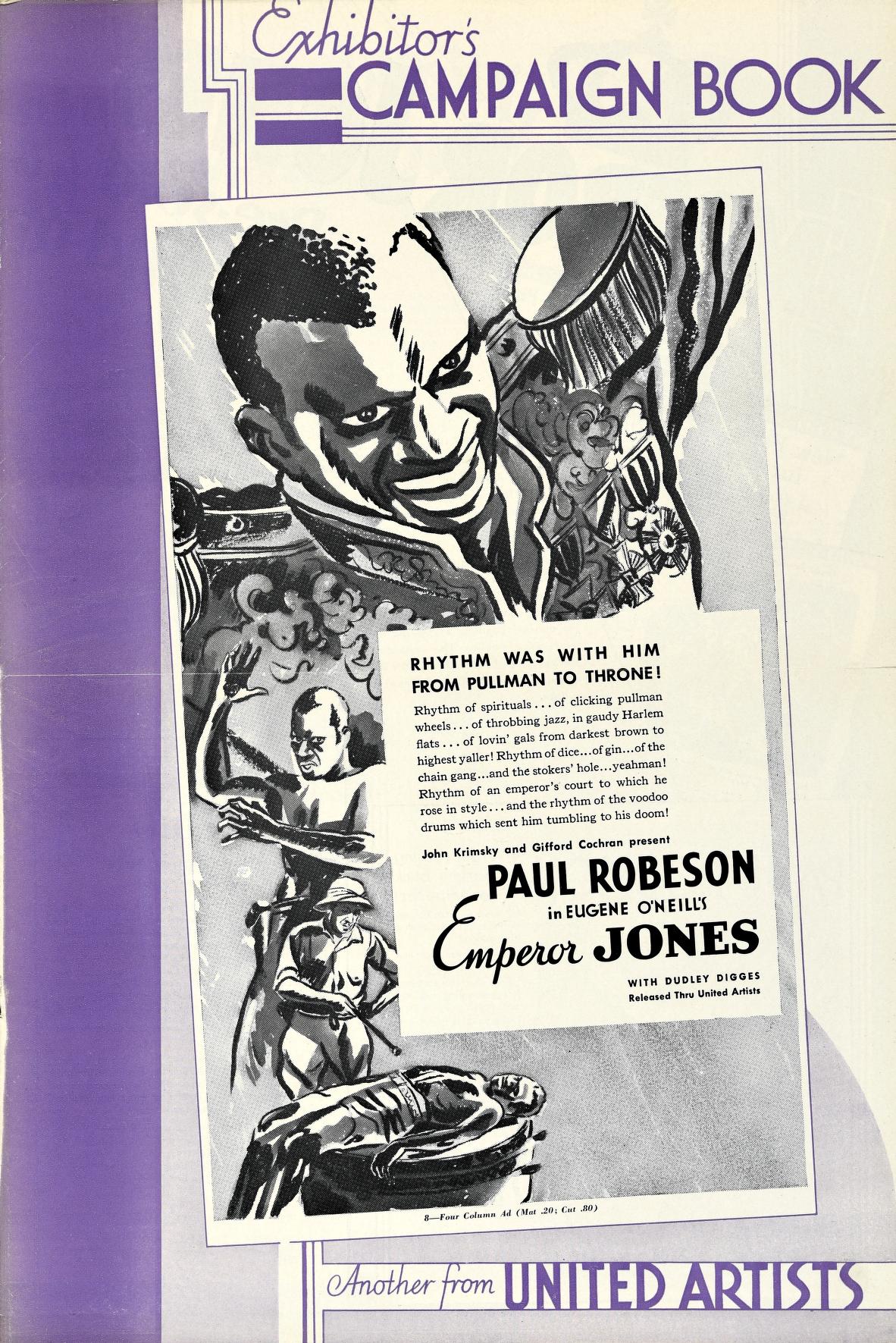 The Emperor Jones (United Artists)