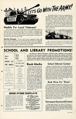 Thumbnail image of a page from Home of the Brave (United Artists)