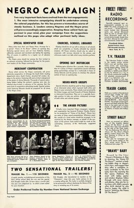 Thumbnail image of a page from Home of the Brave (United Artists)
