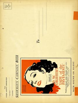 Thumbnail image of a page from Lady of the Pavements (United Artists)