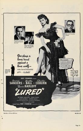 Thumbnail image of a page from Lured (United Artists)