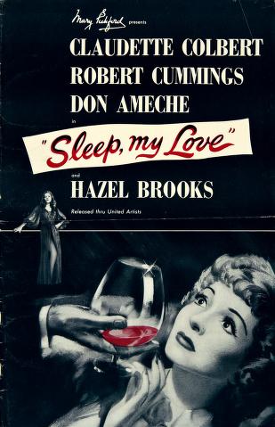 Sleep, My Love (United Artists Pressbook, 1948)