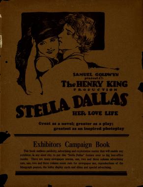 Thumbnail image of a page from Stella Dallas (United Artists, 1925)